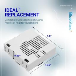 [Lifetime Warranty] 5304523304 154861101 FGID2466QF FGID2466QB7A Dishwasher Vent Assembly - Compatible with Frigidaire Kenmore Dishwashers - Replaces 154773301 154682301 thumbnail 6