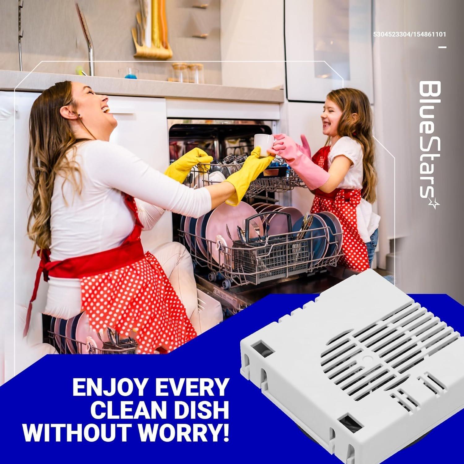[Lifetime Warranty] 5304523304 154861101 FGID2466QF FGID2466QB7A Dishwasher Vent Assembly - Compatible with Frigidaire Kenmore Dishwashers - Replaces 154773301 154682301 image 2