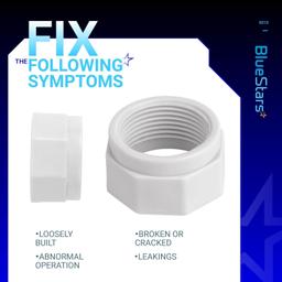 [Lifetime Warranty] ED15 Kreepy Krauly Pool Cleaner Feed Hose Mender Nut - Pack of 6 thumbnail 4