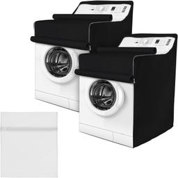 2PCS Washing Machine Covers with Laundry Bag thumbnail 0