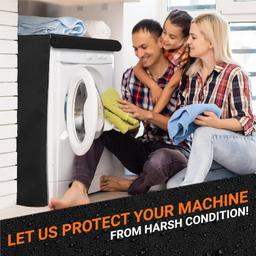 2PCS Washing Machine Covers with Laundry Bag thumbnail 8