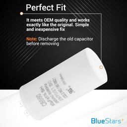 CBB60 60uF 250 Volt Dual Round Capacitor thumbnail 3