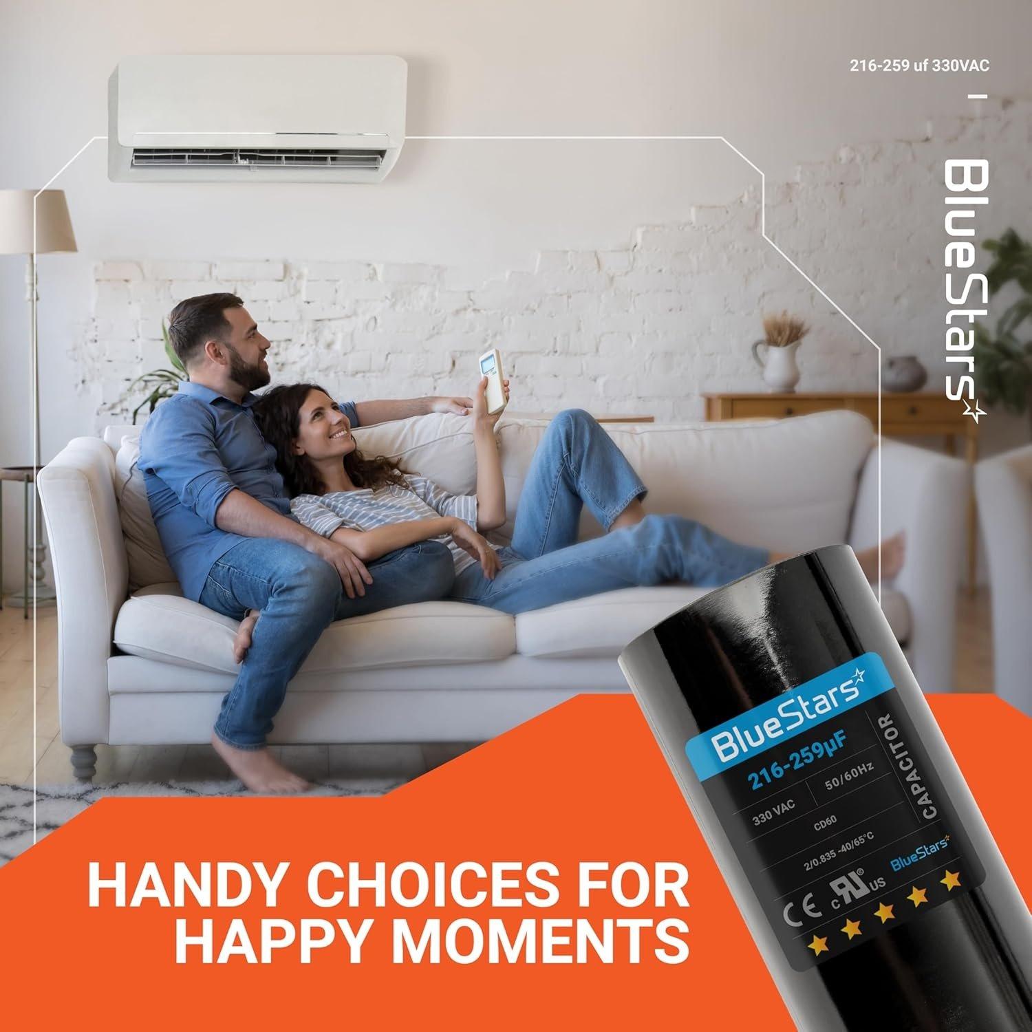 [Lifetime Warranty] 108-130 uF MFD 110-125 VAC ±20% 50/60 Hz CD60 Round Start Capacitor - Fits Pool Pump, Well Pump image 5