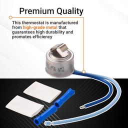 [Lifetime Warranty] 5303918202 Refrigerator Defrost Thermostat Replacement - Compatible with Frigidaire & Kenmore Refrigerators - Replaces 241619705 AP2150133 833603 PS469510 thumbnail 2