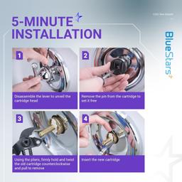 1222 One-Handle Faucet Cartridge thumbnail 3