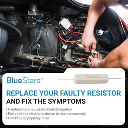 [Lifetime Warranty] 5pcs 10W 1 ohm Ceramic Cement Resistor thumbnail 2