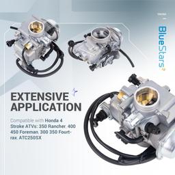 [Lifetime Warranty] TRX350 Carburetor Kit Honda Rancher thumbnail 4