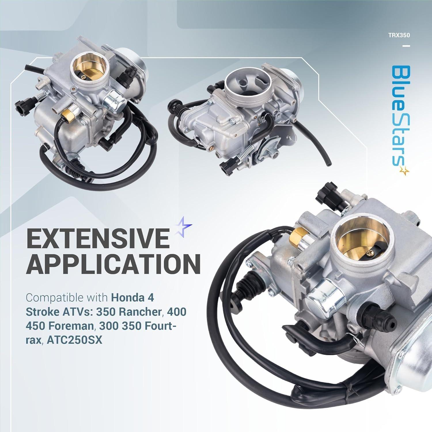 [Lifetime Warranty] TRX350 Carburetor Kit Honda Rancher image 4