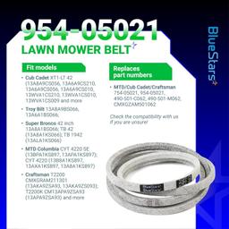 [Lifetime Warranty] Mower Deck Belt 954-05021 thumbnail 5
