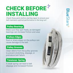 [Lifetime Warranty] Mower Deck Belt 954-05021 thumbnail 3