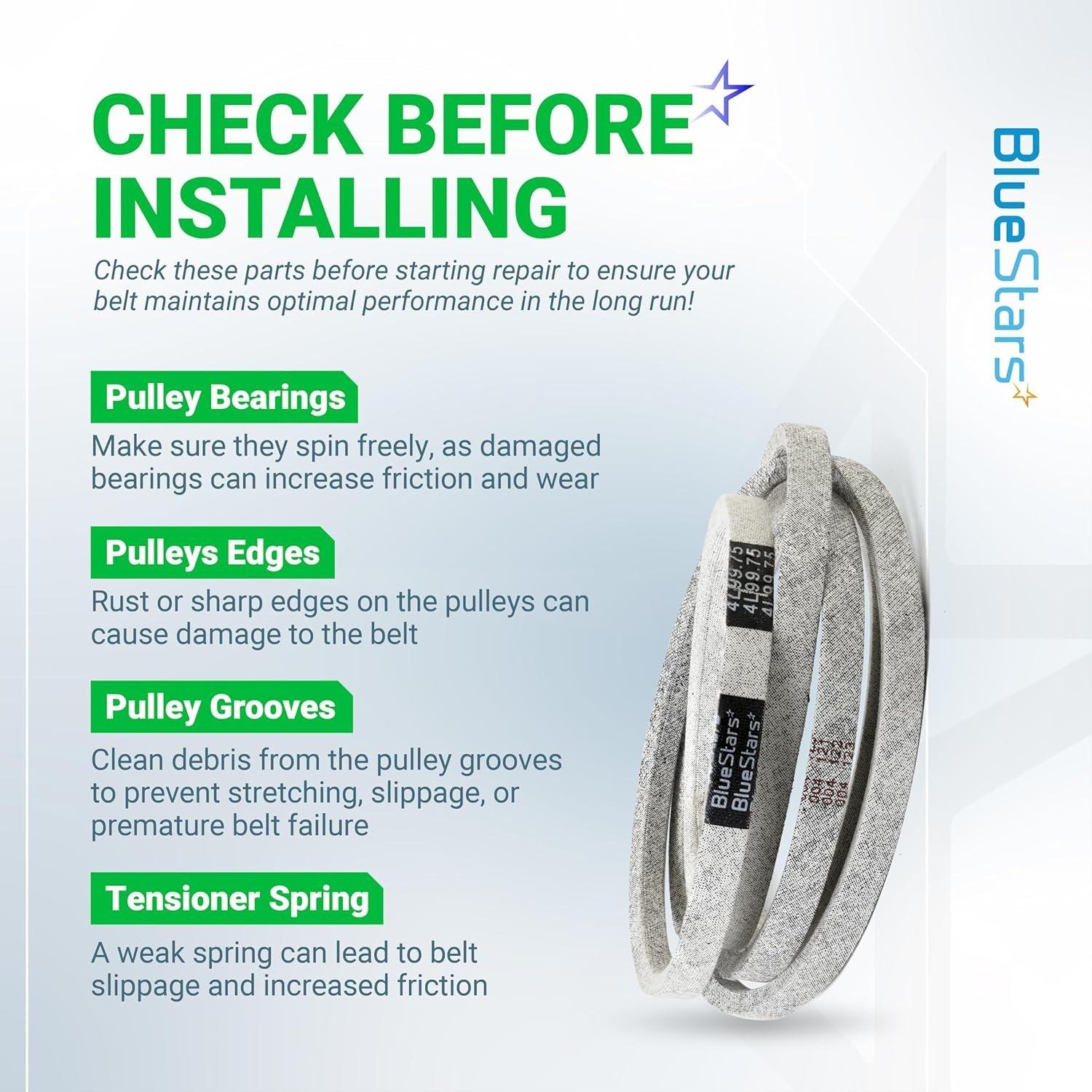 [Lifetime Warranty] Mower Deck Belt 954-05021 image 3