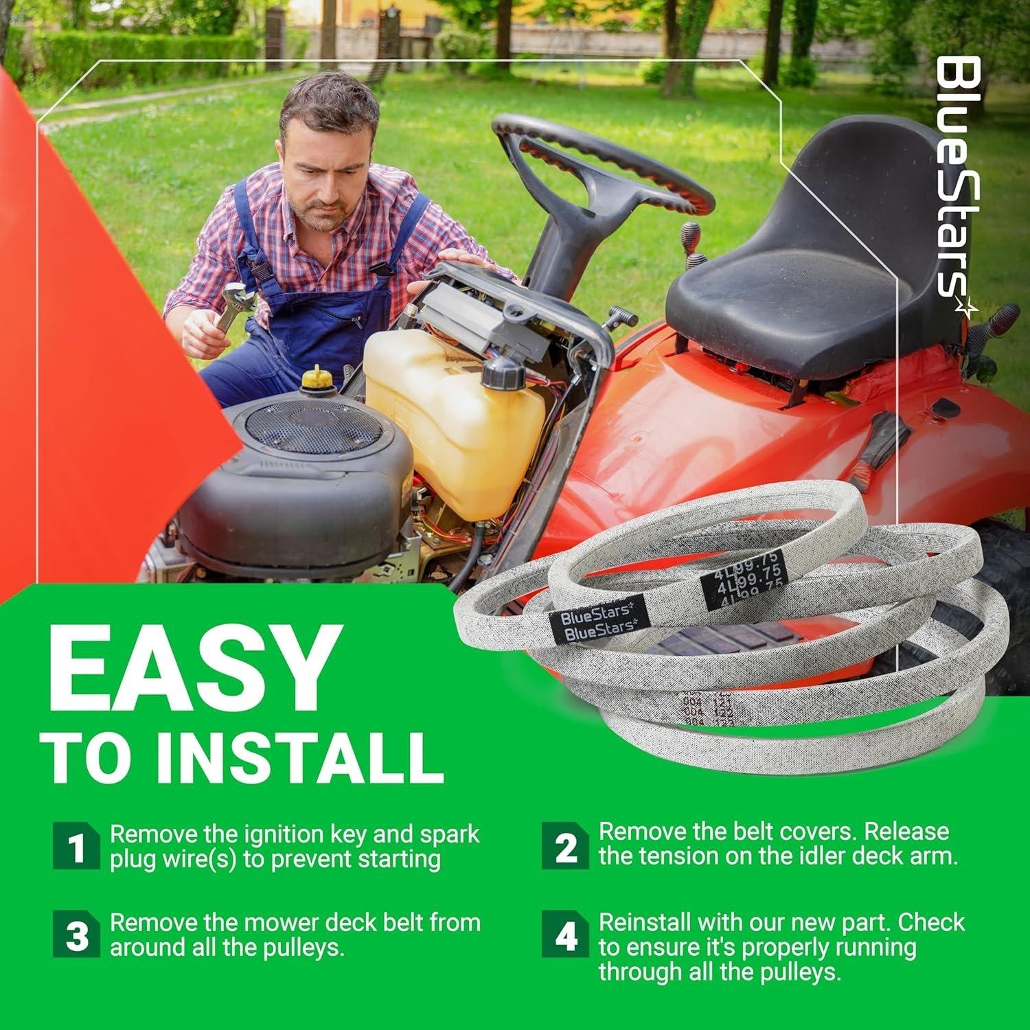 [Lifetime Warranty] Mower Deck Belt 954-05021 image 1