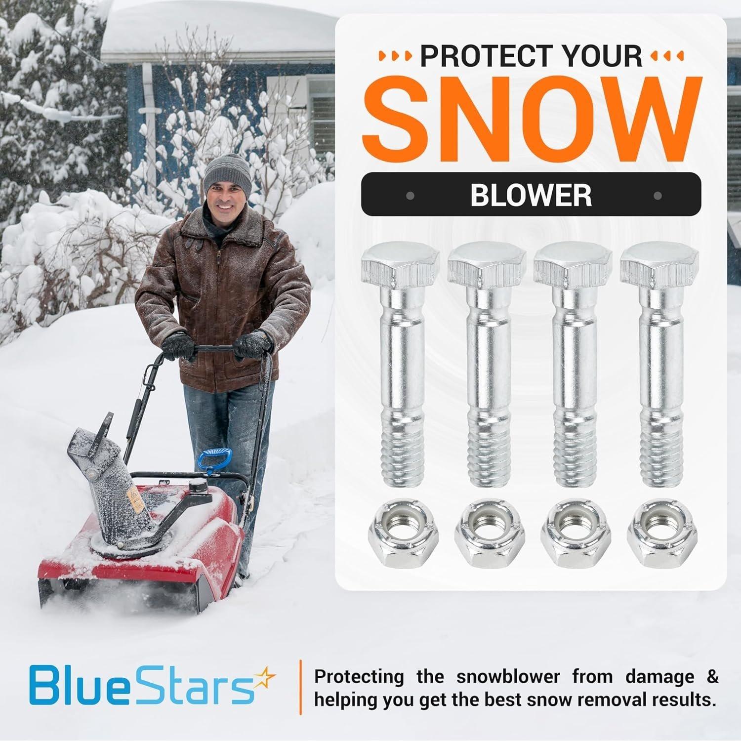 303160355P 303160355 Snow Blower Shear Pins and Nuts image 2