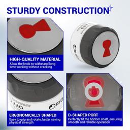 [Lifetime Warranty] Lighted Control Knobs Assembly 91538 - Pack of 2 thumbnail 7