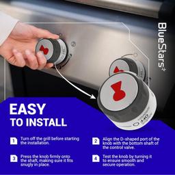 [Lifetime Warranty] Lighted Control Knobs Assembly 91538 - Pack of 2 thumbnail 3