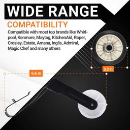 Dryer Drum Belt Pulley Kit Compatible with Kenmore Whirlpool Dryers thumbnail 5