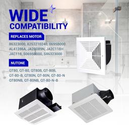 [Lifetime Warranty] 0695B000 695B000 Bathroom Fan Motor Assembly thumbnail 6