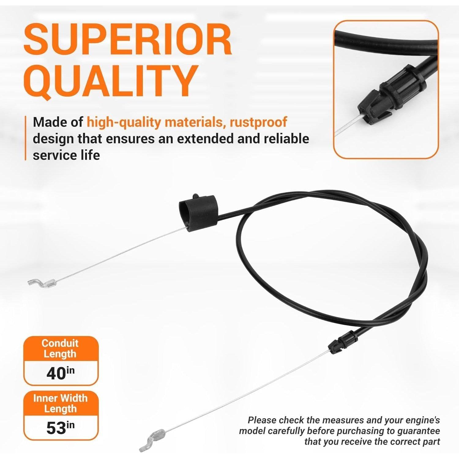 946-1130 746-1130 Engine Control Cable image 1