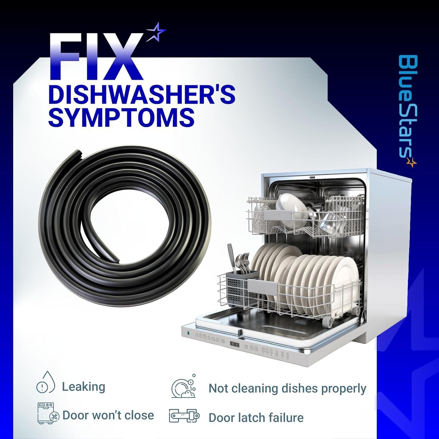 [Lifetime Warranty] 3920DD3005A Dishwasher Door Gasket Seal - LG and Kenmore Dishwasher - Replaces 1267456 AP4437203 AH3522654 PS3522654 EAP3522654 PD00001769 3920DD3003A image 3