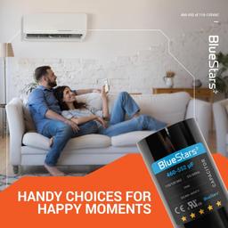 [Lifetime Warranty] 460-552 uF MFD 110-125 VAC CD60 50/60 Hz Round Motor Start Capacitor - Fits AC Motor Run, Fan Start, Heat Pump thumbnail 9