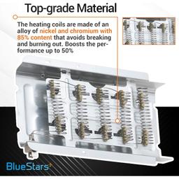 [Lifetime Warranty] 279838 WED5000DW2 Dryer Heating Element 3977767 3392519 Thermal fuse Dryer Repair Kit For Whirlpool Kenmore MEDB835DW4 GEW9250PW1 GEW9250PW0 WED5100HW1 WED8300SW2 GEW9200LW1 thumbnail 1