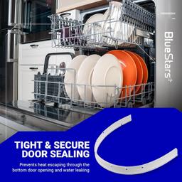 [Lifetime Warranty] 5304500204 Dishwasher Bottom Door Gasket Replacement - Compatible with Frigidaire Kenmore Crosley Dishwashers - Replaces 4246132, AP5962194, PS11703834 thumbnail 5