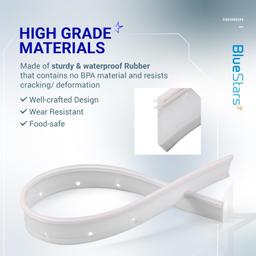 [Lifetime Warranty] 5304500204 Dishwasher Bottom Door Gasket Replacement - Compatible with Frigidaire Kenmore Crosley Dishwashers - Replaces 4246132, AP5962194, PS11703834 thumbnail 3