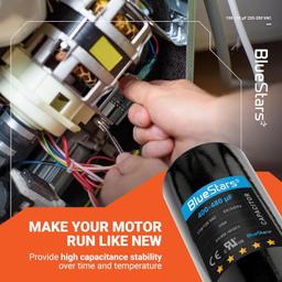 [Lifetime Warranty] 400-480 uF MFD 110-125 VAC Round Motor Start Capacitor 50/60 Hz AC Electric Replacement thumbnail 11