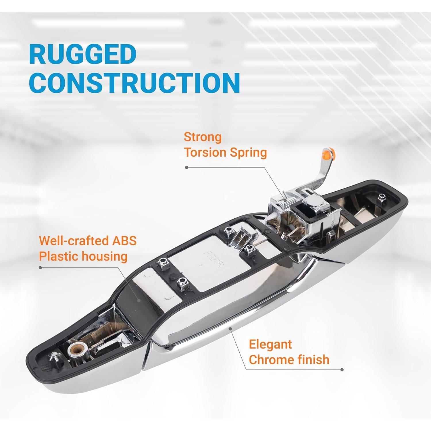 [Lifetime Warranty] 22738722 Front Right Passenger Side Exterior Chrome Door Handle image 6
