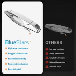 [Lifetime Warranty] 22738722 Front Right Passenger Side Exterior Chrome Door Handle thumbnail 1