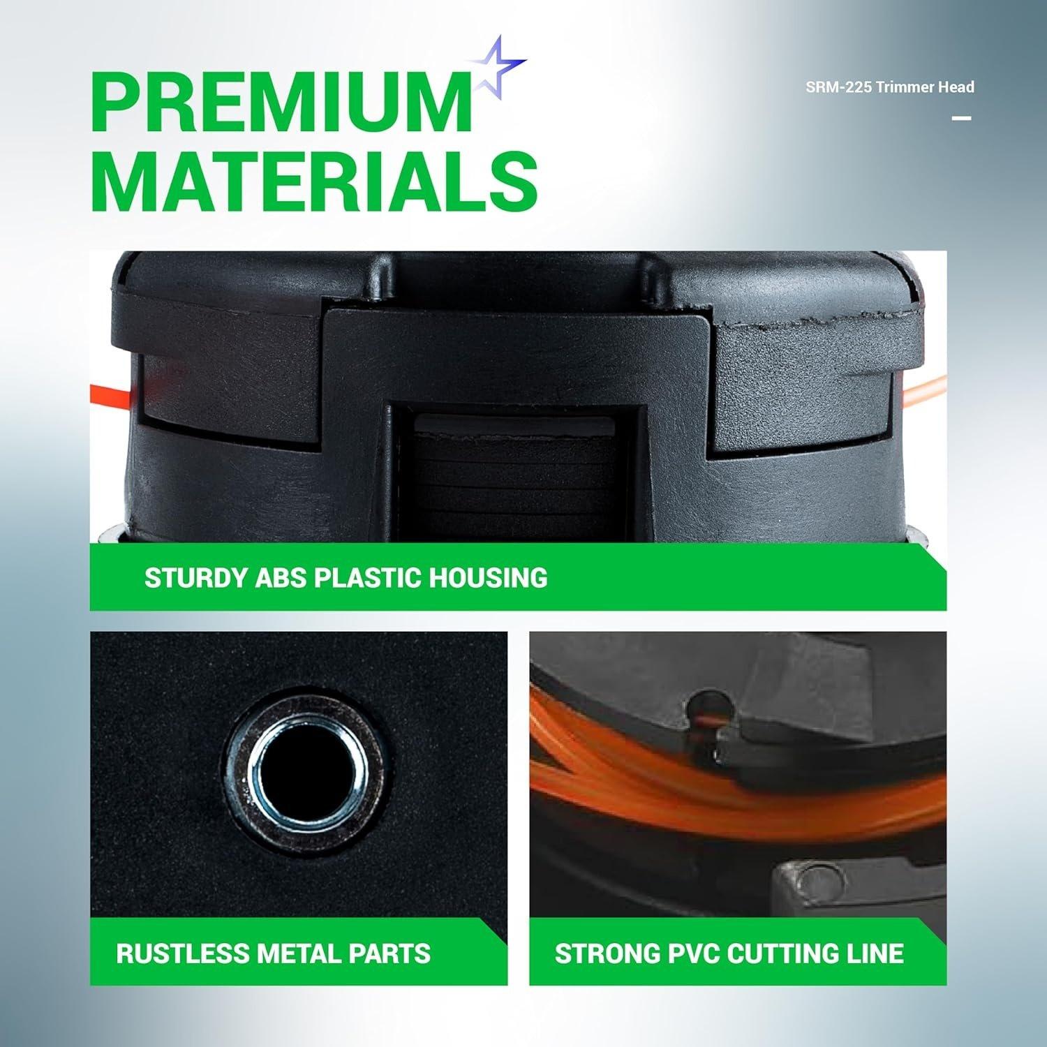 [Lifetime Warranty] SRM-225 String Trimmer Head - Pack of 2 image 4