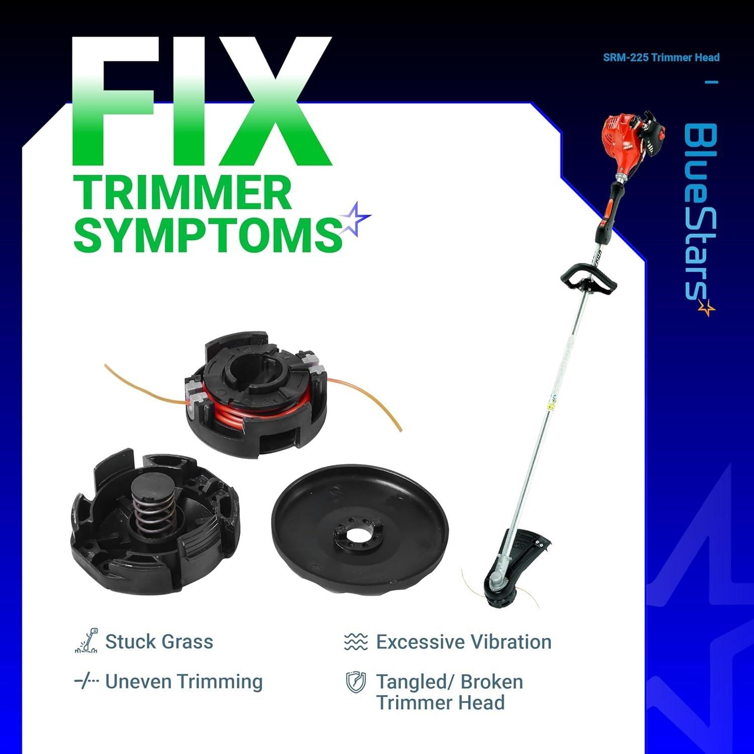 [Lifetime Warranty] SRM-225 String Trimmer Head - Pack of 2 image 5