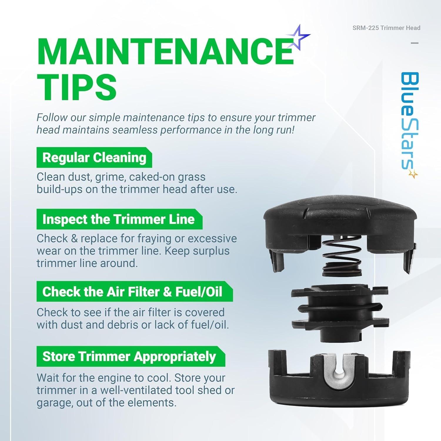[Lifetime Warranty] SRM-225 String Trimmer Head - Pack of 2 image 7