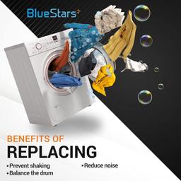 3 packs 383EER3001G - 4901EER2003A - 383EER3001J Washer Shock Absorber thumbnail 6