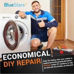 3 packs 383EER3001G - 4901EER2003A - 383EER3001J Washer Shock Absorber thumbnail 4