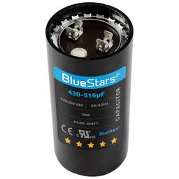 [Lifetime Warranty] 430-516 uF MFD 220-250 VAC Â±20% Round Start Capacitor 50/60 Hz - Fits Single-Phase Electric Motors thumbnail 0
