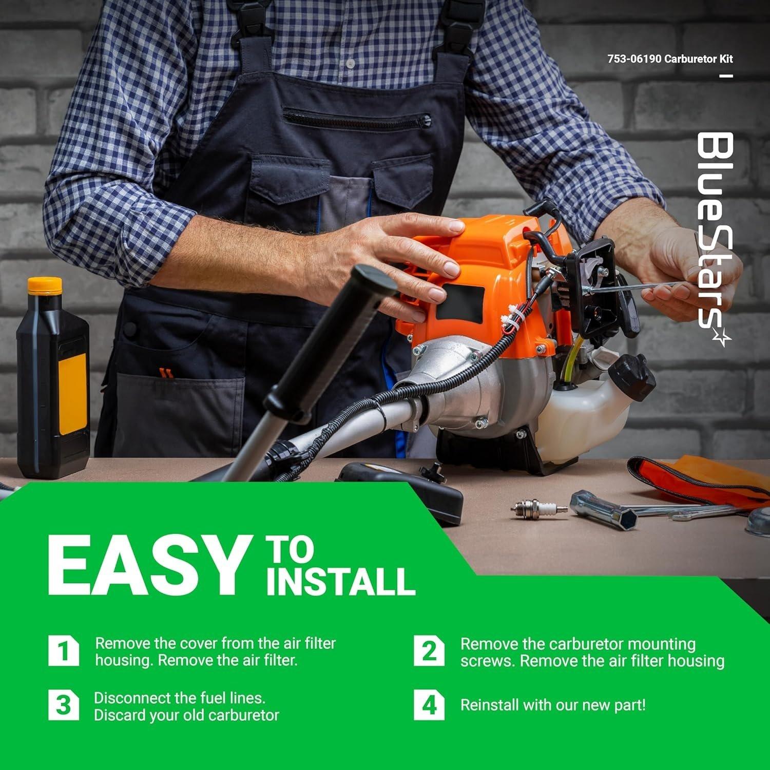 [Lifetime Warranty] 753-06190 WT-973 Carburetor image 1