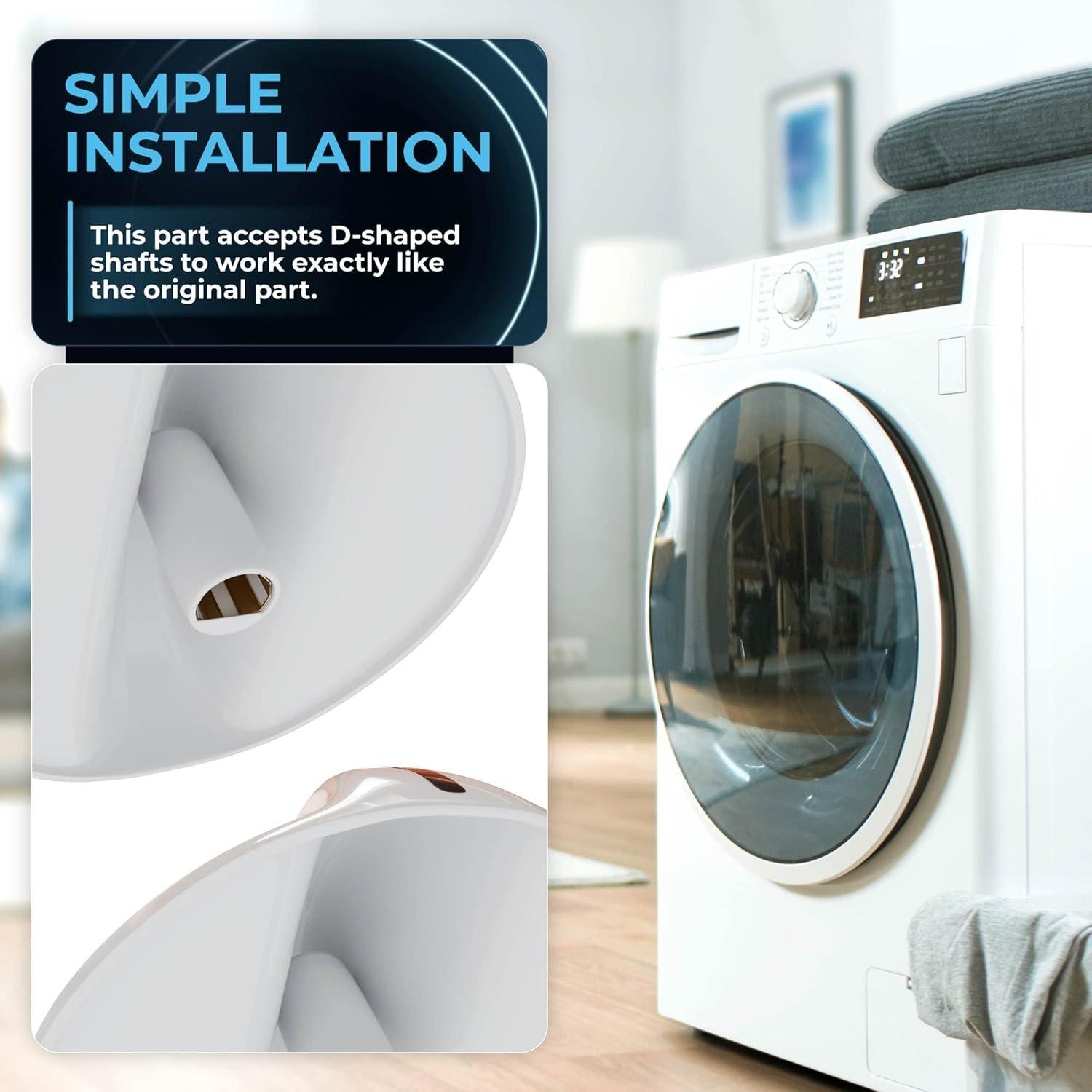 [Lifetime Warranty] 131965300 Dryer Timer Knob - Compatible with Frigidaire & Electrolux Dryers - Replaces 131666601 131666604 AP2107936 PS419092 - Pack of 2 image 4