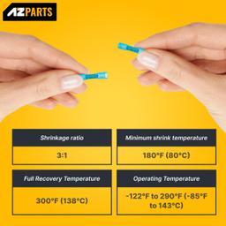 [Lifetime Warranty] 200 PCS Blue Solder Seal Wire Connectors thumbnail 3