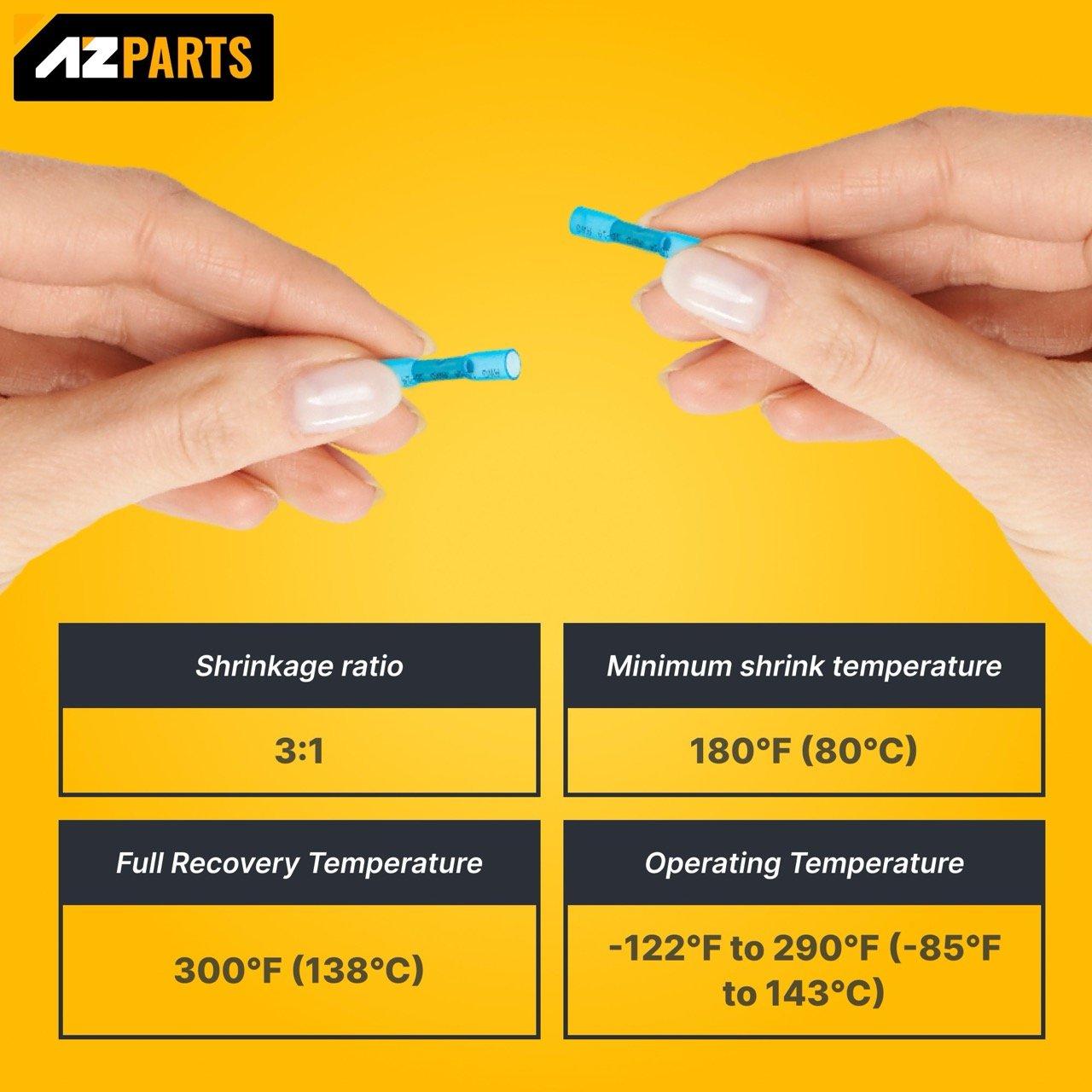 [Lifetime Warranty] 200 PCS Blue Solder Seal Wire Connectors image 3