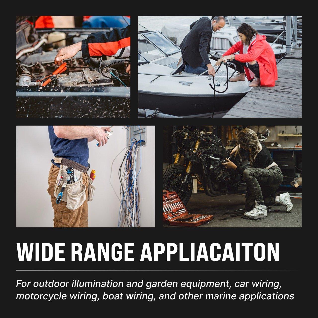 [Lifetime Warranty] 200 PCS Blue Solder Seal Wire Connectors image 5