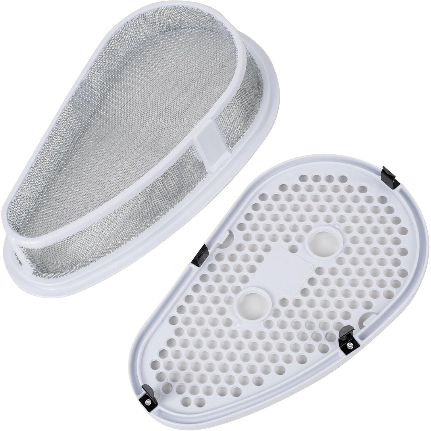 [Lifetime Warranty] W10828351 Dryer Lint Filter & Cover with Stainless Steel Mesh Screen - Compatible with Whirlpool Kenmore Dryer/Washer - Replaces 8531964 8531966 8531967 AP5985829 image 0