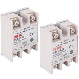 [Lifetime Warranty] SSR-25AA Solid State Relay - Pack of 2 thumbnail 0