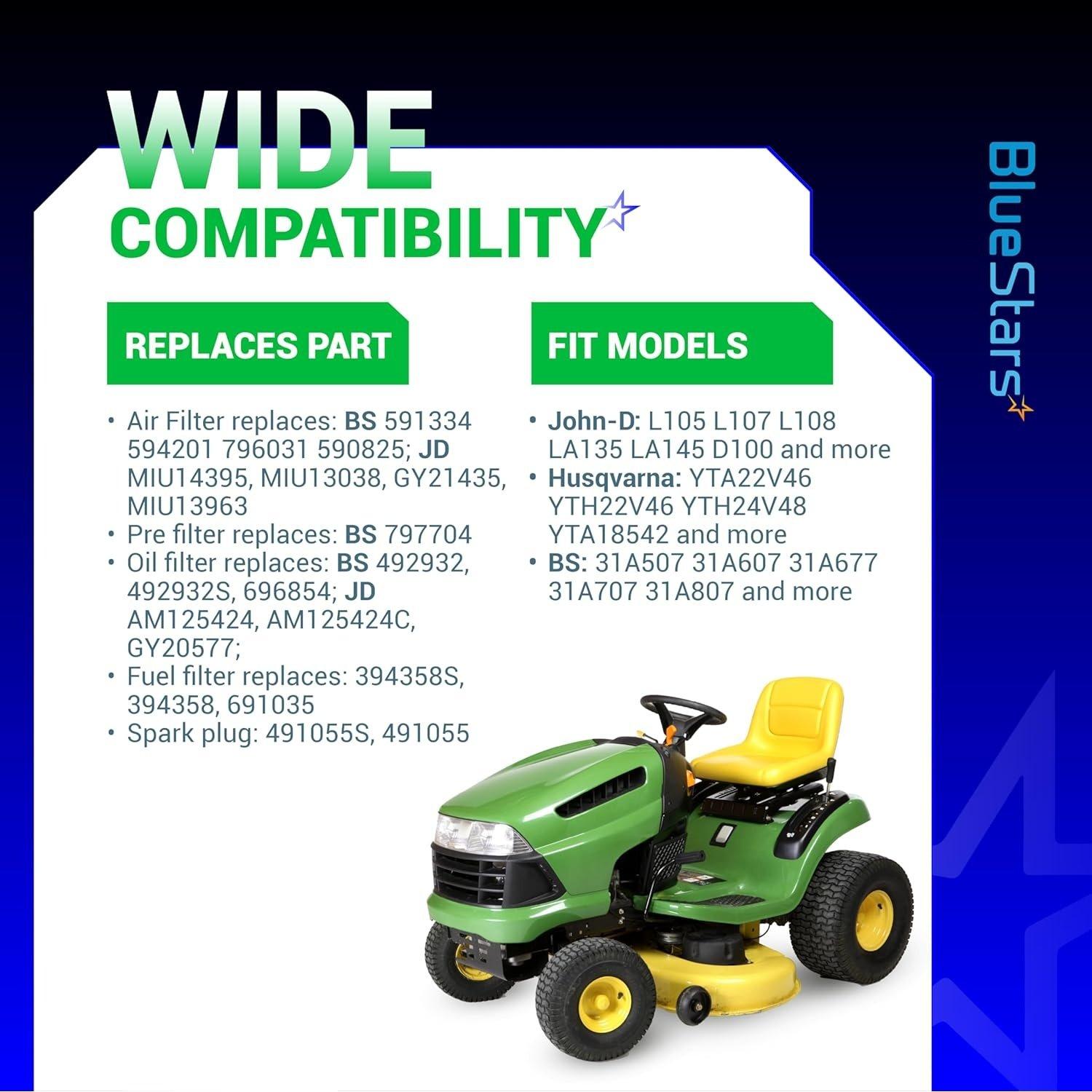 [Lifetime Warranty] MIU14395 796031 Air Filter 492932S 492932 Oil Filter image 5