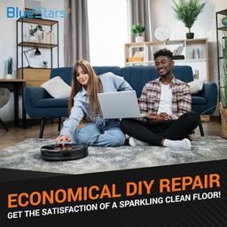 Accessories Kit for Neato D Series D3-D10, D75, D80, D85 & Neato Botvac Connected Robot Vacuum Cleaners - Includes 1 Main Brush, 3 Filters, 4 Side Brushes, 1 Sweeping Brush thumbnail 4