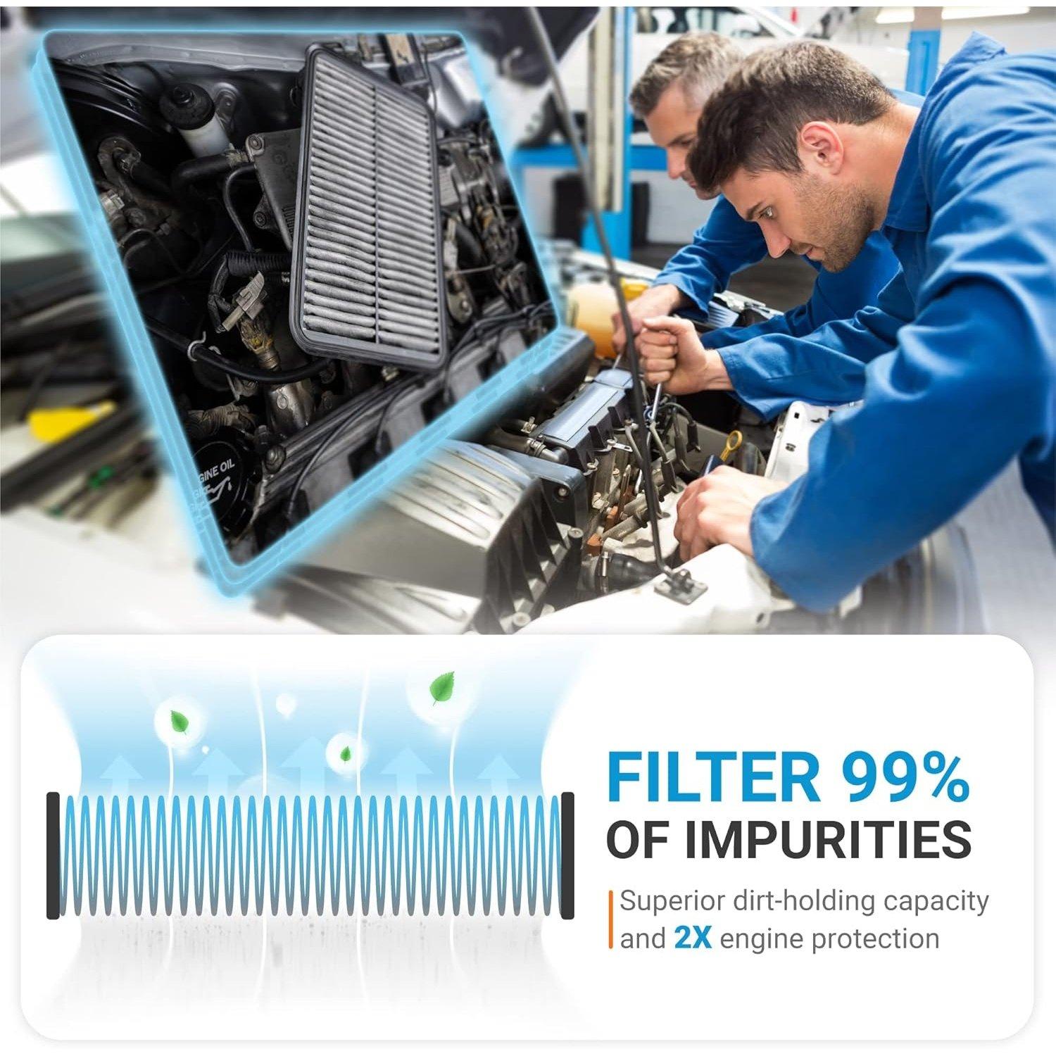 CA11477 Air Filter - Pack of 2 image 1