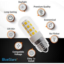 [Lifetime Warranty] 8206232A 3W E17 Base Light Bulb - Pack of 3 thumbnail 2