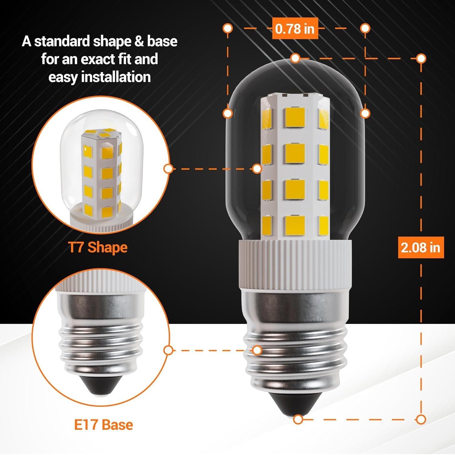 [Lifetime Warranty] 8206232A 3W E17 Base Light Bulb - Pack of 3 image 4