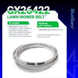 [Lifetime Warranty] Mower Deck Belt GX26422 145.5" x 0.5" thumbnail 5