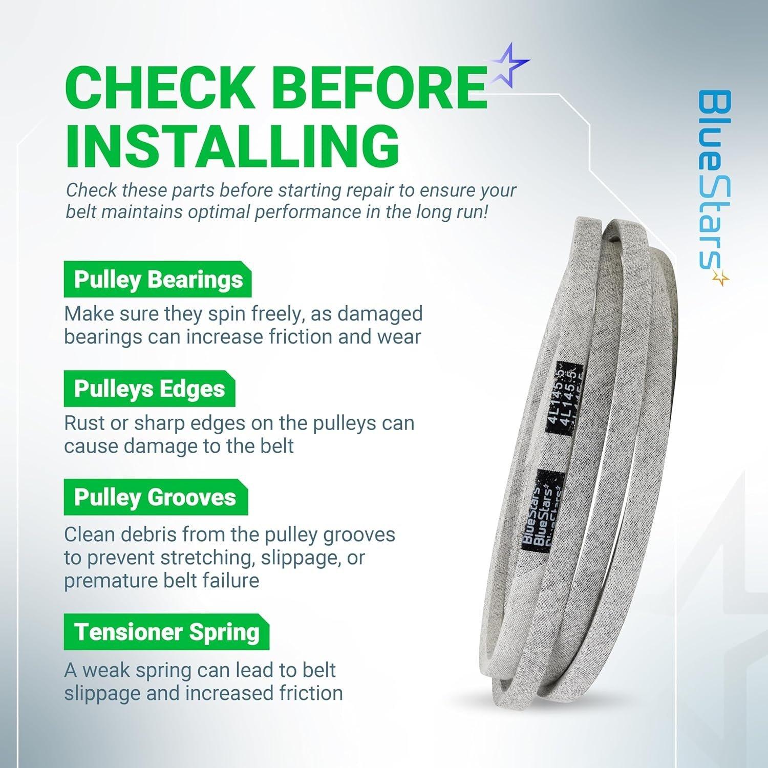 [Lifetime Warranty] Mower Deck Belt GX26422 145.5" x 0.5" image 7